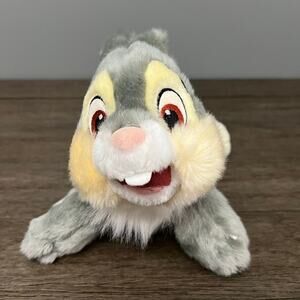 Disney Bambi Floppy Thumper Plush Vintage‎  w/ Hang Tag